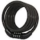 Master Lock Bike Lock Cable with Combination Black 8143D