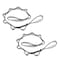 KIKIGOAL 2pcs Safety Daisy Chains Strong Climbing Strap Adjustable Nylon Strap Rope Yoga Pilates Stretching Straps