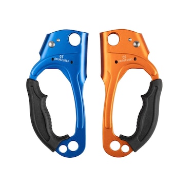 Zeluga HALRSETBO Quick Up Double Hand Ascender for Both Hand BlueOrange