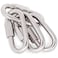 ThreeLeaves Stainless Steel Chain Links Heavy DutyD Shape Repair Safety Quicklinks for Outdoor Traveling Equipment