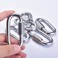 Alele 6 Pack 516 Threaded Quick Link Stainless Steel Oval Locking Carabiner ClipM8 Diameter Rope Connector for TrailerHammocks CableSwingCamping