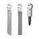 Roxon FT01 Build Your Own Multitool Accessory for Flex Multitool 3 pcs A Set Included Tapered Saw  Diamond File Coarse  Fine and 14 Bit Adapter Replaceable Tools