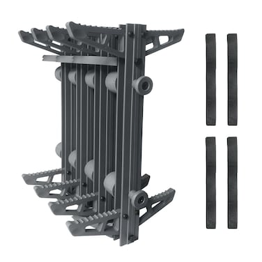 Sebnux Aluminum Treestand Hunting Climbing Sticks Hunting NonSlip Tree Climbing Step with Fold Up Steps