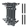 Sebnux Aluminum Treestand Hunting Climbing Sticks Hunting NonSlip Tree Climbing Step with Fold Up Steps