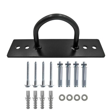 Battle Ropes Anchor Battle Rope Wall Ceiling Mount Kit Bracket Hook for Suspension Straps Crossfit Gymnastic Rings Body Weight Strength Training Systems Yoga Swings Hammocks Boxing Equipment