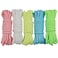 UOOOM 5 pcs Paracord Bracelet Cord Glow in The Dark 9 Strands Parachute Rope Outdoor Survival Safe Rope Set for DIY Hand Woven 10 Feet Glow in The Dark