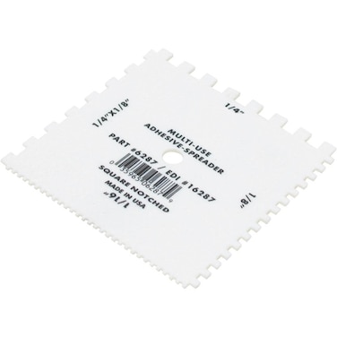 Marshalltown Qlt 6287 Plastic Notched Spreader Pack of 1