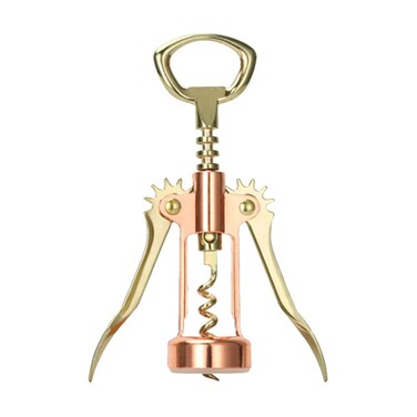 Diyfixlcd 1 Piece Rose Gold Mixed Gold Winged Corkscrew Wine Corkscrew MultiFunction Corkscrew Stainless Steel Bottle Opener