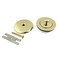 Kingston Brass DLT5301A2 Made to Match Lift  Turn Tub Drain Kit Polished Brass