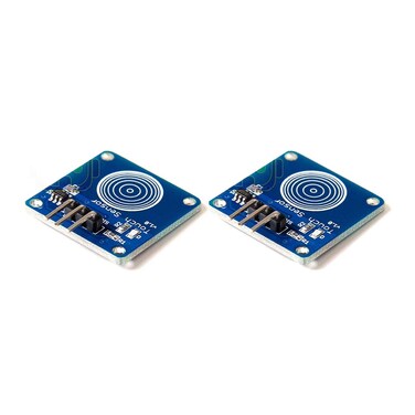 DEVMO 2PCS Digital Touch Sensor Capacitive Switch TTP223 Module Compatible with Arduino PIC DIY TTP223B US