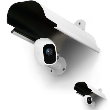 Uogw Sun Rain Shade Cover for Blink XT XT2AllNew Blink OutdoorArlo Arlo Pro Arlo Pro 2 Arlo Ultra Protective Roof for Outdoor Security Cameras Aluminum Alloy Material 2 PackWhite