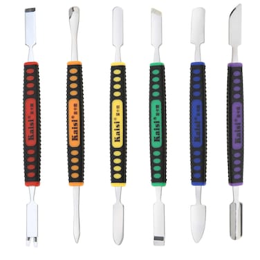 OriGlam The Best Deal 6pcs Dual Ends Metal Spudger Set Professional Pry Opening Spudger Prying Opening Repair Tool Kit for iPhone iPad iPod Mobile Phone Tablet Laptop Mp3 Watch