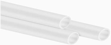 Corsair Hydro X Series XT Hardline Satin 12 mm Tubing StraightLine PMMA Tubing Resilient Construction Easy to Cut White