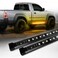 OPT7 2pc 48 Sidekick Running Board LED Strips wSEQUENTIAL Amber Turn Signal DRL and White Courtesy Light