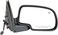 Dorman 9551802 Passenger Side Power Door Mirror  HeatedFolding Compatible with Select CadillacChevroletGMC Models Black