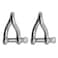 Extreme Max 300682162 BoatTector Stainless Steel Twist Shackle  516 2Pack