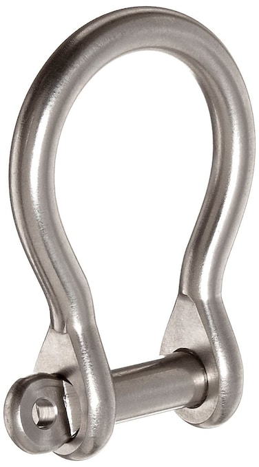 RONSTAN RF637 Grade Stainless Steel 316 Bow Shackle 38 Pin Diameter 2 Length 1332 Width