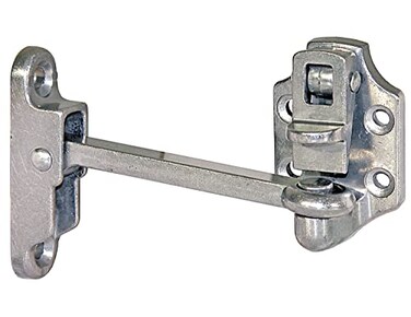 BUYERS PRODUCTS COMPANY HeavyDuty Aluminum Door Hold Back  4 Inch Hook and Keeper