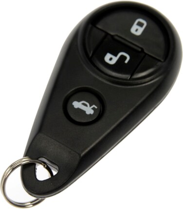 Dorman 99132 Keyless Entry Transmitter for Select Subaru Models Black