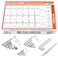 HELIFOUNER 1500 Pieces M2 M3 M4 304 Stainless Steel Countersunk Head Socket Cap Metric Screws Bolts Washers Nuts Hardware Assortment Kit with Hex Wrenches