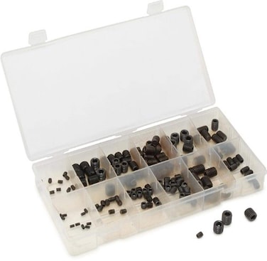 Tekz 45235 SAE Hex Head Screw Assortment  160 Piece
