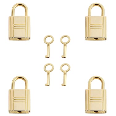 heyous 4pcs Zinc Alloy Archaize Padlocks Key Lock with Key for Wooden Boxes Jewelry Box Storage Box Lockable Diary Book Gold
