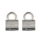 Master Lock 5SST Stainless Steel Outdoor Padlock with Key 2 Pack KeyedAlike