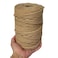 ILIKEEC 328 Feet Jute Rope 6mm 4Ply Natural Thick Jute Twine String for Floristry DIY Arts Crafts Gardening Bundling and Cat Scratch Post Brown