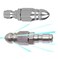 Millie 2 Sets Pressure Washer Sewer Jetter Nozzle with Stainless Steel Mini Compact Durable Sewer Jet NozzlePressure Drain Jetter Hose Nozzle14 Quickly Connector 5000 PSI