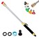 Jet Nozzle for Garden Hose Power Washer Wand Hydro Jet High Pressure Washer Tools with 5 Different Nozzles and Hose Quick Connectors 2in1 Hydro Jet Nozzle for Car Washing and Versatile Cleaning