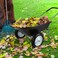 Pure Garden Wheelbarrow  2Wheel Cart with 300lb Weight Capacity and Padded Handle  Wheelbarrows for Landscaping and Lawn Care Black