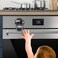 EUDEMON Child Safety HeatResistant Oven Door Lock Oven Front Lock for Kids Easy to Install Use 3M Adhesive No Screws or Drill ClearBlack