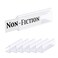 GlossyEnd Pack of 25  Clear Plastic Shelf Label Holder Wood Shelf Sign and Ticket Holder Clips On to Shelves 58 to 34 Thick  Length of Label Area 3 X Height of Label Area 78