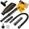 Cordless Leaf Blower for Dewalt 20V Max BatteryElectric Jobsite Air Blower with Brushless Motor6 Variable Speed Up to 180MPH2in1 Handle Electric Blower and Vacuum CleanerBattery Not Included