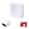 BRAINWAVZ Wall Mount for Google Nest Battery Security Camera Holder  Adhesive  Screwin No Hassle Installation Easy Slotin Design White