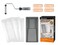 ROLLINGDOG 9 Pcs Jumbo Mini Paint Roller Set  Include 4 Inch Microfiber Paint Roller 38 NapPaint Tray Paint Tray Liners and Paint Roller Frame