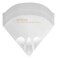 WANGMI Paint Filter Strainer 84 mesh 190 Micron Disposable Fine Nylon Mesh Paint Strainers Paper Cone for Paint and Resin 100Pcs