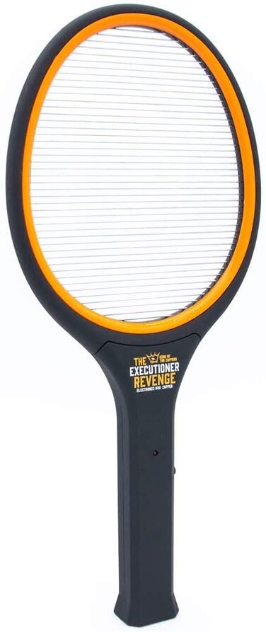 The Executioner Fly Killer Mosquito Swatter Racket Wasp Bug Zapper Indoor Outdoor Revenge
