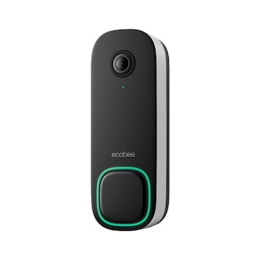 ecobee Smart Video Doorbell Camera Wired  with Industry Leading HD Camera Smart Security Night Vision Person and Package Sensors 2Way Talk and Video  Snapshot Recording