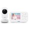 VTech Video Baby Monitor with 1000ft Long Range Auto Night Vision 28 Screen 2Way Audio Talk Temperature Sensor Power Saving Mode Lullabies and Wallmountable Camera with bracket White