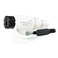 resqme The Original Emergency Keychain Car Escape Tool 2in1 Seatbelt Cutter and Window Breaker Made in USA White Compact Emergency Hammer