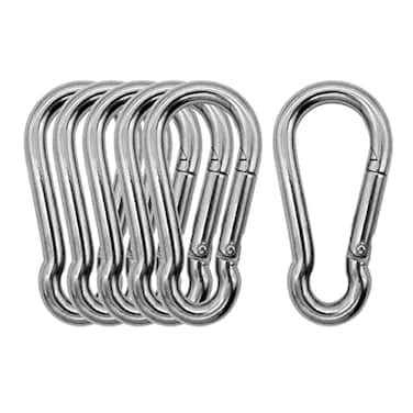 Outmate 316 Stainless Steel Carabiner Set of Various Size 23 Heavy Duty Rust Free in Seawater for Gym Garage Keychain Etc