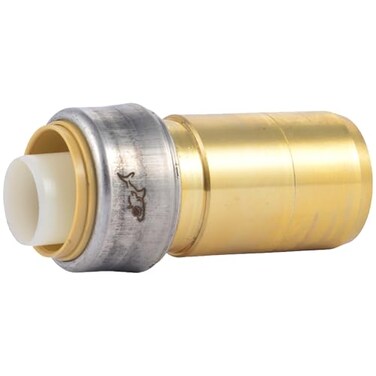 SharkBite 114 Inch x 1 Inch CTS Fitting Reducer Push to Connect Brass Plumbing Fitting PEX Pipe Copper CPVC PERT HDPE UXL123528
