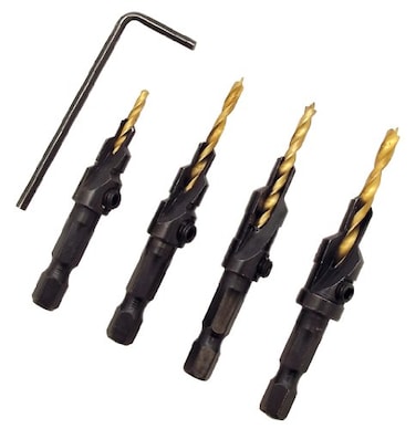 Milescraft 5341 Counter Bit Set 4Piece