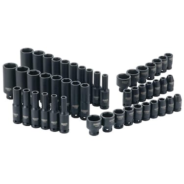 DEWALT Impact Socket Set MMSAE Combination Set 14Inch Drive 48Piece DWMT19251