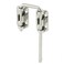 PrimeLine Products Defender Security U 9847 Patio Sliding Door Loop Lock  Increase Home Security Install Additional ChildSafe Security 218 Hardened Steel Bar with Diecast Base Chrome Plated