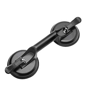 FCHO Glass Suction Cups Heavy Duty Aluminum Handle Glass Holder Hooks to Lift Large GlassMoving GlassPad for LiftingDent Fixer
