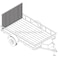 6 4 x 10 Utility Trailer Plans  3500 lb Capacity  Trailer Blueprints Model U7612035J