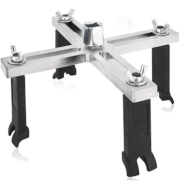 Homaisson 4Jaw Fuel Tank Lock Ring Tool Adjustable Fuel Pump Removal Tool with 2267 Jaw Spread 4Jaw Fuel Pump Wrench for 38 Drive HeavyDuty Alloy Steel Remover Tool