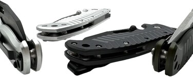 August Engineering AD 205 Aluminum 3 Piece Replacement Barrel Spacer Stand Off for Demko AD205 Shark Lock Knife not Included